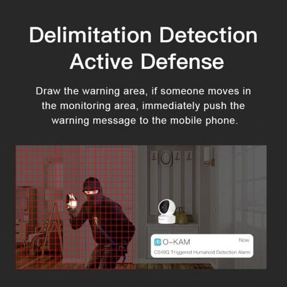 VStarcam CS49Q 4MP HD 5G WiFi Security IP Camera Mini Baby Monitor Night Vision - Picture 6 of 14